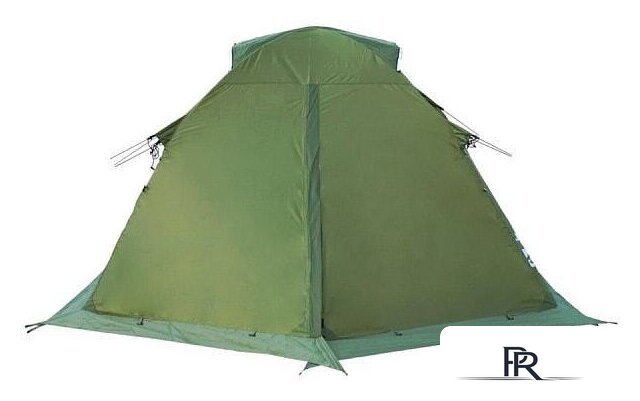 Экспедиционная палатка TRAMP Mountain 2 v2 (зеленый) - Изображение №6 — Интернет-магазин ПроЗаказ