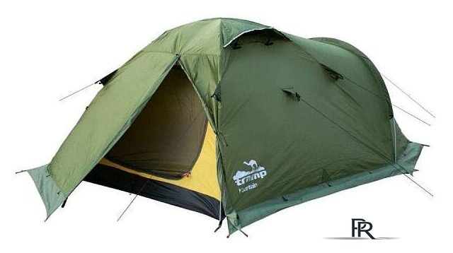 Экспедиционная палатка TRAMP Mountain 2 v2 (зеленый) - Изображение №4 — Интернет-магазин ПроЗаказ