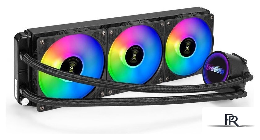 Система жидкостного охлаждения для процессора ExeGate BlackWater-360.PWM.RGB EX297325RUS - Изображение №1 — Интернет-магазин ПроЗаказ