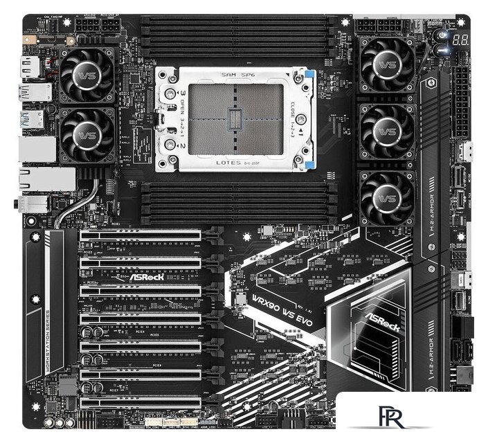 Материнская плата ASRock WRX90 WS Evo - Изображение №1 — Интернет-магазин ПроЗаказ