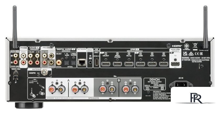 AV ресивер Denon DRA-900H (серебристый) - Изображение №4 — Интернет-магазин ПроЗаказ