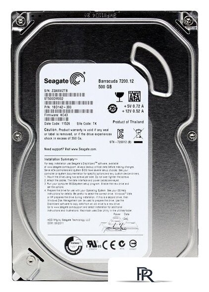 Жесткий диск Seagate Barracuda 7200.12 500GB ST500DM002 (восстановленный производителем) - Изображение №1 — Интернет-магазин ПроЗаказ