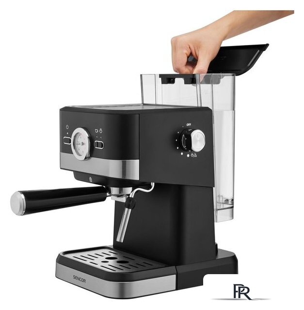 Рожковая кофеварка Sencor SES 1721BK - Изображение №9 — Интернет-магазин ПроЗаказ