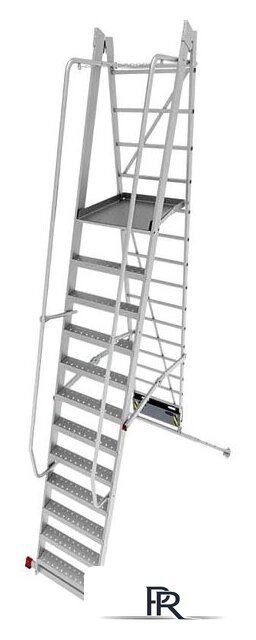 Лестница-стремянка Новая высота NV 354 (12 ступеней) - Изображение №1 — Интернет-магазин ПроЗаказ