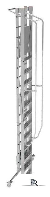 Лестница-стремянка Новая высота NV 354 (12 ступеней) - Изображение №2 — Интернет-магазин ПроЗаказ