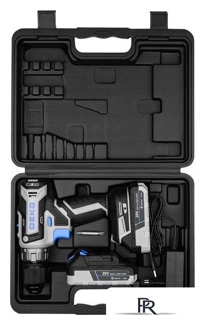 Дрель-шуруповерт Deko ZKCD20V PRO 084-1005 (с 2-мя АКБ, кейс) - Изображение №5 — Интернет-магазин ПроЗаказ