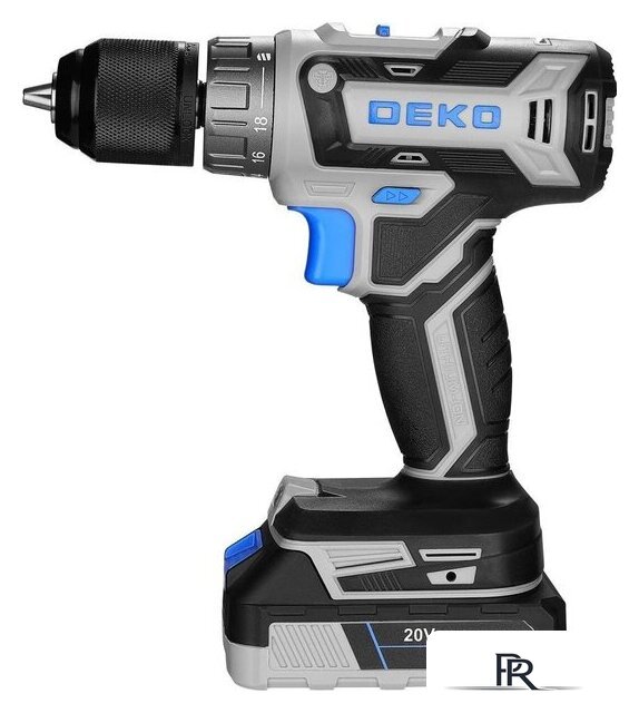 Дрель-шуруповерт Deko ZKCD20V PRO 084-1005 (с 2-мя АКБ, кейс) - Изображение №3 — Интернет-магазин ПроЗаказ