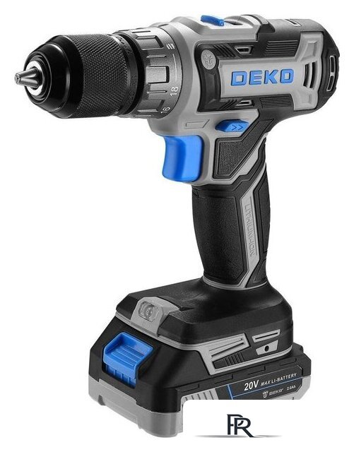 Дрель-шуруповерт Deko ZKCD20V PRO 084-1005 (с 2-мя АКБ, кейс) - Изображение №2 — Интернет-магазин ПроЗаказ