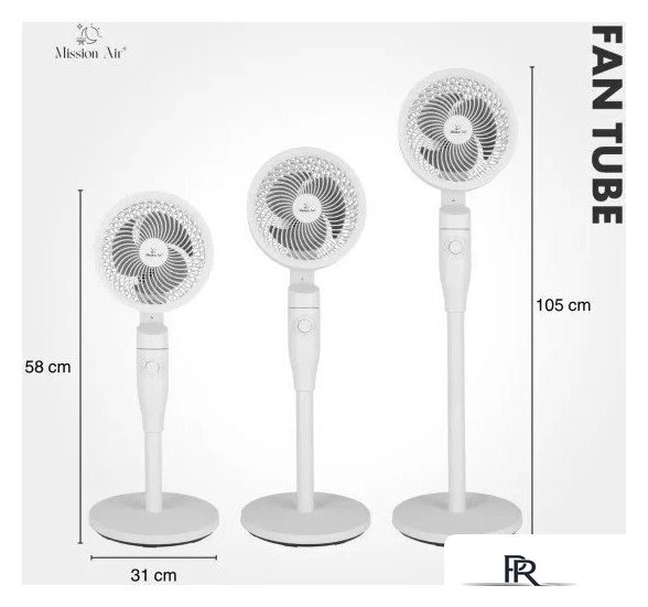 Вентилятор Mission Air FAN Tube - Изображение №7 — Интернет-магазин ПроЗаказ