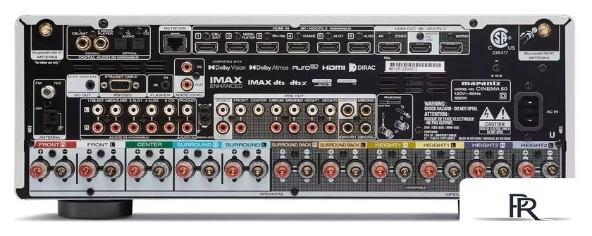 AV ресивер Marantz Cinema 50 (серебристый) - Изображение №4 — Интернет-магазин ПроЗаказ