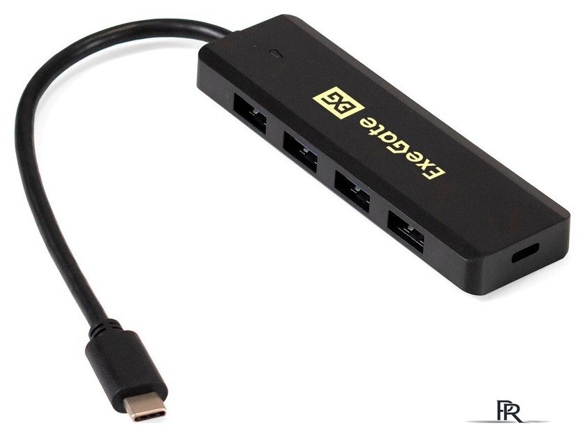 USB-хаб ExeGate DUB-4CP/1 EX293986RUS - Изображение №1 — Интернет-магазин ПроЗаказ