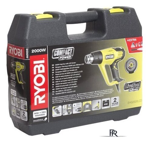 Промышленный фен Ryobi EHG2020LCD - Изображение №14 — Интернет-магазин ПроЗаказ