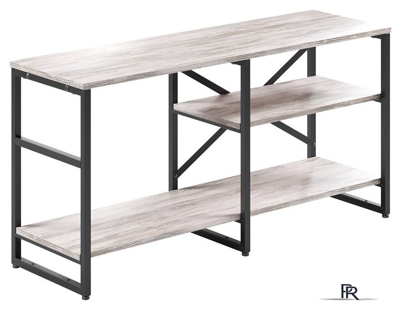 Тумба Gutta Под телевизор 56x111x34 три полки GT56111343P2 (патина/черный) - Изображение №1 — Интернет-магазин ПроЗаказ