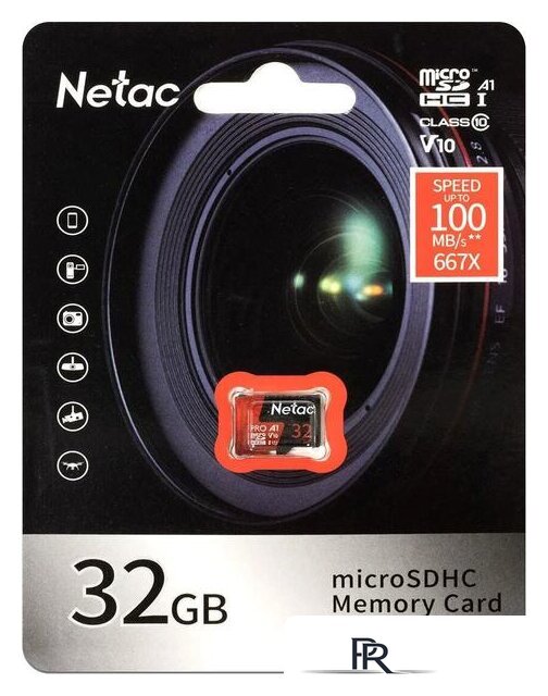 Карта памяти Netac P500 Extreme Pro 32GB NT02P500PRO-032G-S - Изображение №5 — Интернет-магазин ПроЗаказ