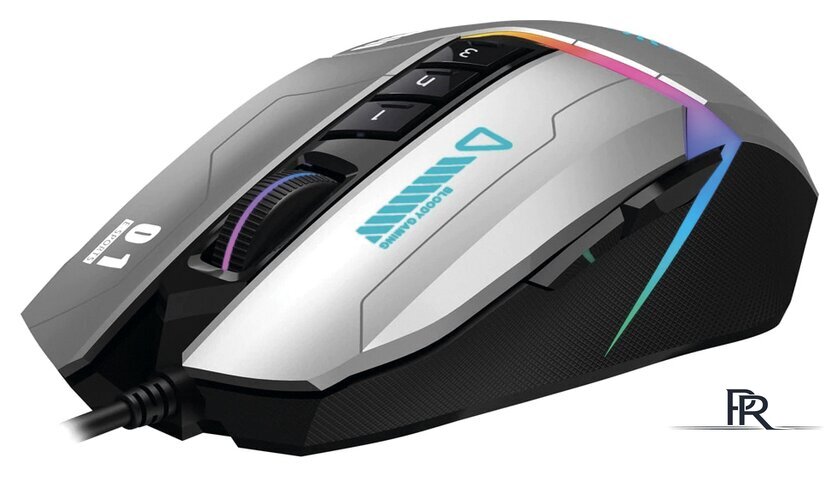 Игровая мышь A4Tech Bloody W60 Max (серый) - Изображение №4 — Интернет-магазин ПроЗаказ