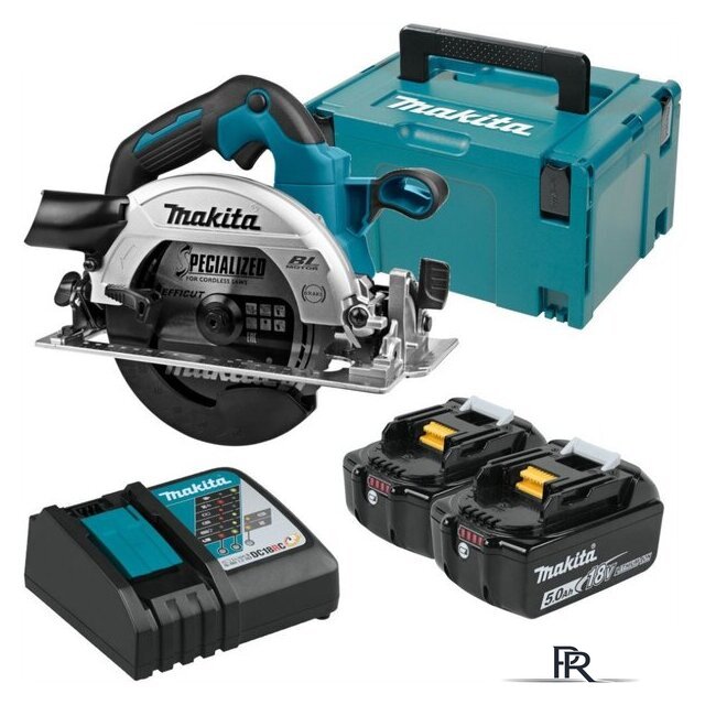 Дисковая (циркулярная) пила Makita DHS660RTJ (с 2-мя АКБ) - Изображение №1 — Интернет-магазин ПроЗаказ