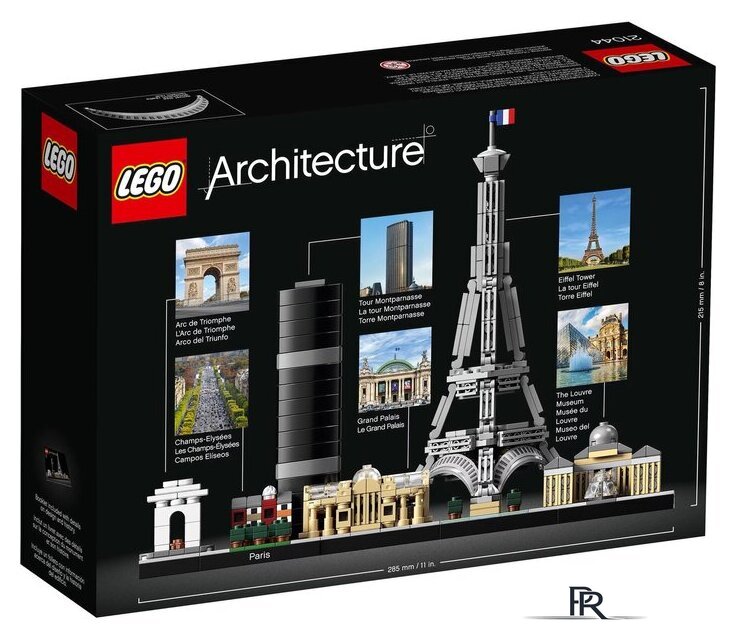 Конструктор LEGO Architecture 21044 Париж - Изображение №2 — Интернет-магазин ПроЗаказ