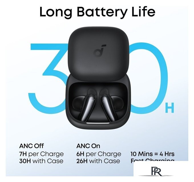Наушники Anker Soundcore Liberty Buds (черный) - Изображение №8 — Интернет-магазин ПроЗаказ