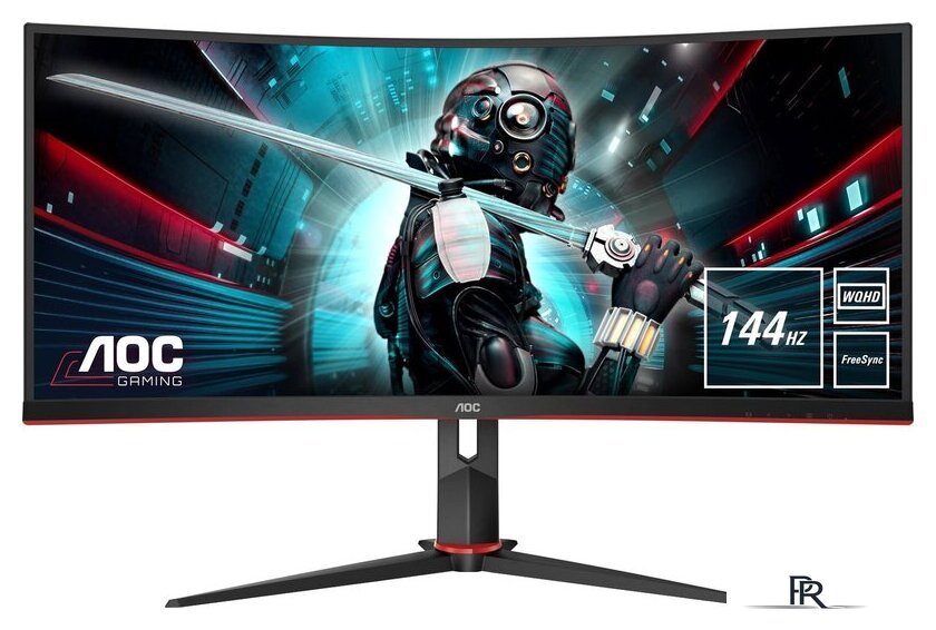Игровой монитор AOC CU34G2X/BK - Изображение №1 — Интернет-магазин ПроЗаказ