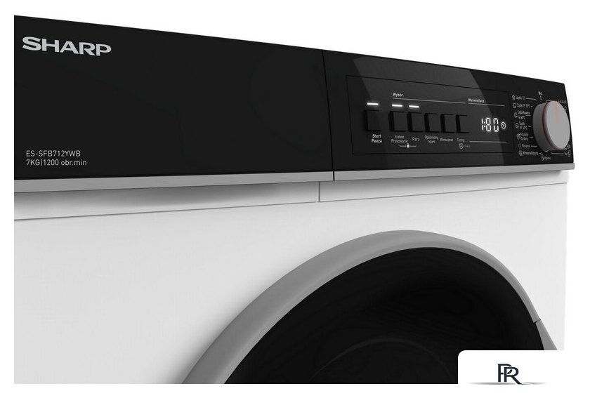 Стиральная машина Sharp ES-SFB712YWB-PL - Изображение №4 — Интернет-магазин ПроЗаказ