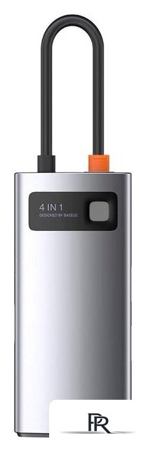 Док-станция Baseus Metal Gleam Series 4 in 1 Multifunctional Type-C CAHUB-CY0G - Изображение №2 — Интернет-магазин ПроЗаказ