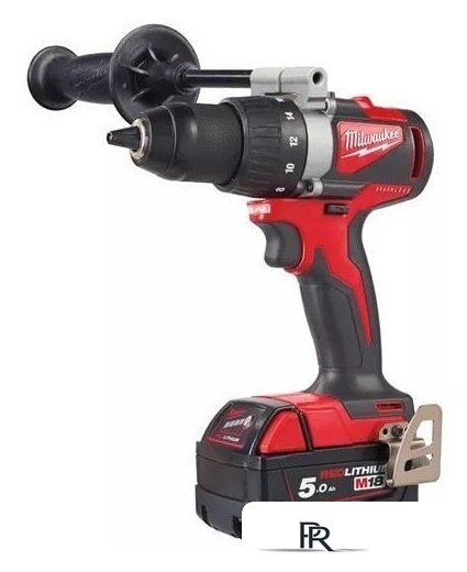 Дрель-шуруповерт Milwaukee M18 BLDD2-502X 4933464515 (с 2-мя АКБ, кейс) - Изображение №2 — Интернет-магазин ПроЗаказ