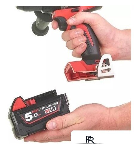 Дрель-шуруповерт Milwaukee M18 BLDD2-502X 4933464515 (с 2-мя АКБ, кейс) - Изображение №3 — Интернет-магазин ПроЗаказ