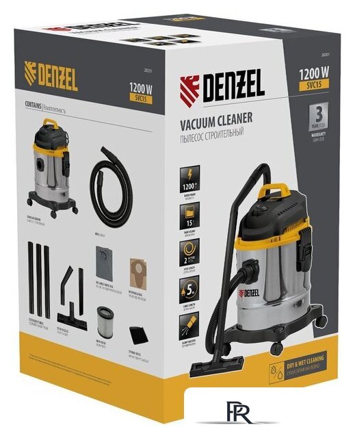 Пылесос Denzel SVC15 - Изображение №30 — Интернет-магазин ПроЗаказ