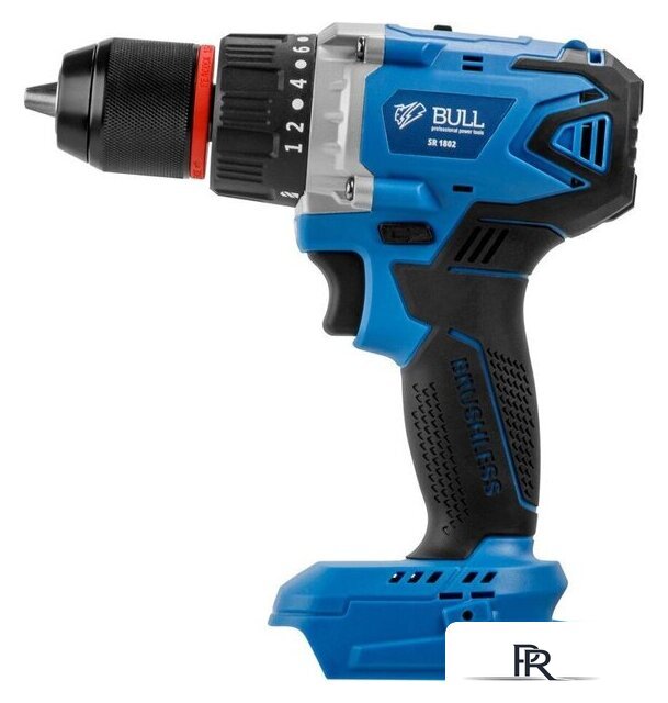 Дрель-шуруповерт Bull SR 1802 1329863 (с 2-мя АКБ, кейс) - Изображение №2 — Интернет-магазин ПроЗаказ