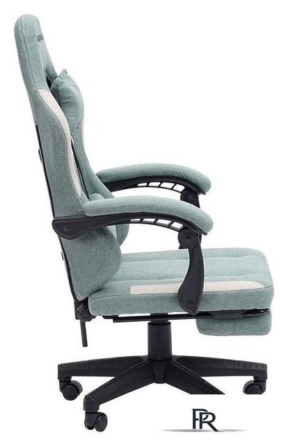 Игровое (геймерское) кресло CHAIRMAN CH26 (ткань, зеленый/бежевый) - Изображение №4 — Интернет-магазин ПроЗаказ