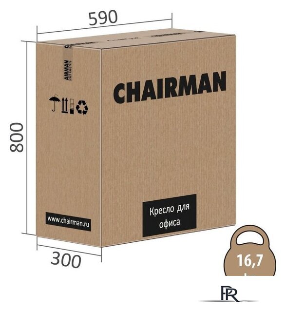 Игровое (геймерское) кресло CHAIRMAN CH26 (ткань, зеленый/бежевый) - Изображение №7 — Интернет-магазин ПроЗаказ