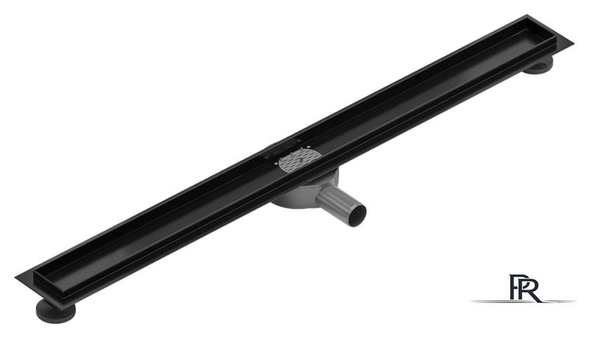 Корпус для трапа Mexen Flat 360 Black 1740090 - Изображение №1 — Интернет-магазин ПроЗаказ