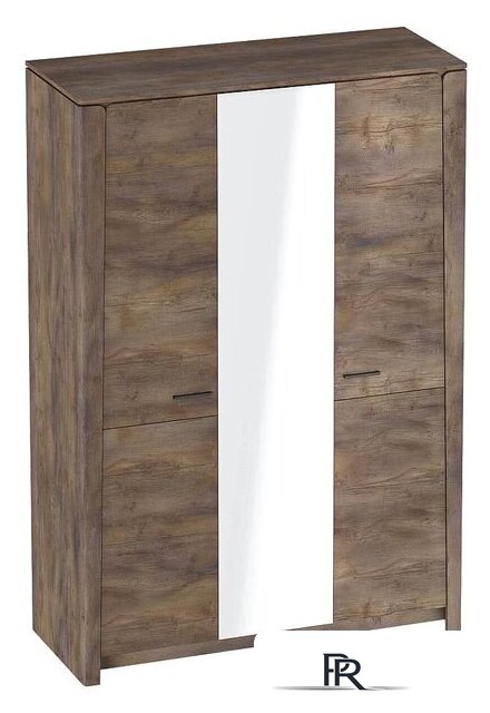 Шкаф распашной Мебельград Мальта 3-х дверный (таксония) - Изображение №1 — Интернет-магазин ПроЗаказ