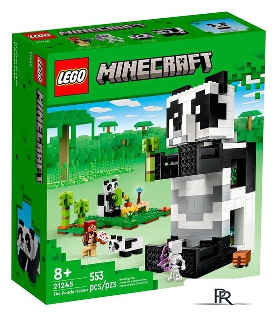 Конструктор LEGO Minecraft 21245 Дом Панды - Изображение №1 — Интернет-магазин ПроЗаказ