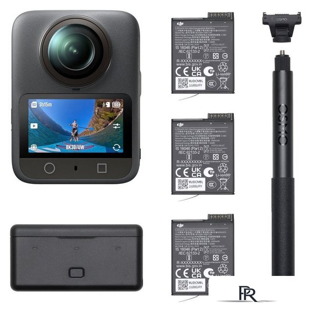Экшен-камера DJI Osmo 360 Adventure Combo - Изображение №1 — Интернет-магазин ПроЗаказ