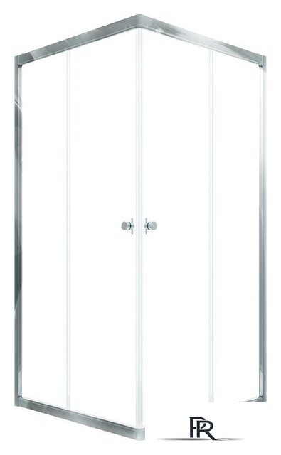 Душевой уголок Triton Вента-Блэк 80x80 (хром, без поддона) - Изображение №1 — Интернет-магазин ПроЗаказ