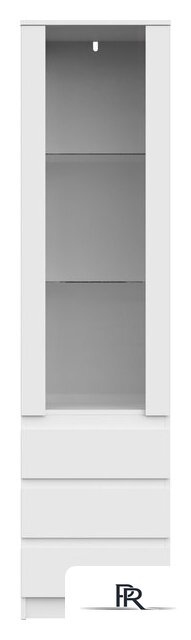 Шкаф-витрина НК-Мебель Stern ШКВ-1 72678280 (белый) - Изображение №2 — Интернет-магазин ПроЗаказ