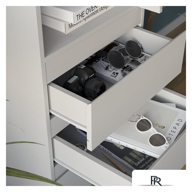 Шкаф-витрина НК-Мебель Stern ШКВ-1 72678280 (белый) - Изображение №6 — Интернет-магазин ПроЗаказ