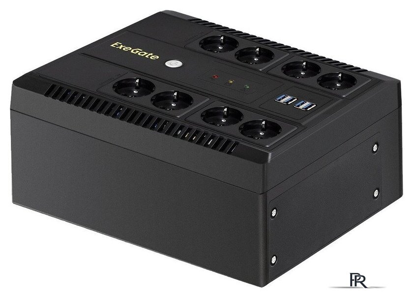 Источник бесперебойного питания ExeGate Neo NNB-1000.LED.AVR.8SH.CH EX293855RUS - Изображение №1 — Интернет-магазин ПроЗаказ