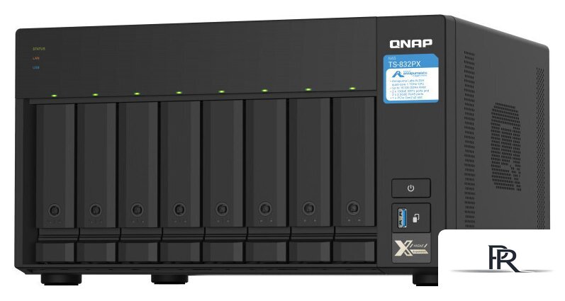 Сетевой накопитель QNAP TS-832PX-4G - Изображение №1 — Интернет-магазин ПроЗаказ