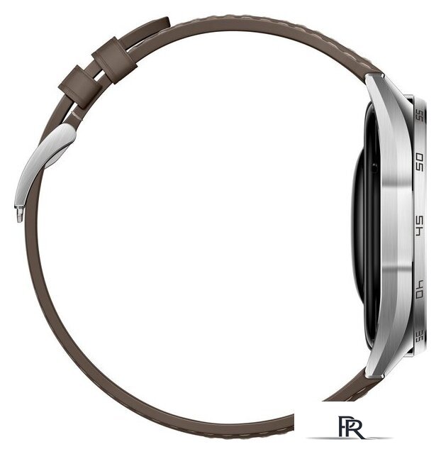 Умные часы Huawei Watch GT 6 46 мм (серебристый, с коричневым кожаным ремешком, международная версия) - Изображение №6 — Интернет-магазин ПроЗаказ