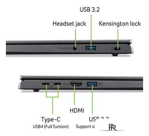 Ноутбук Acer Aspire 15 A15-61M NX.JDHER.001 - Изображение №6 — Интернет-магазин ПроЗаказ
