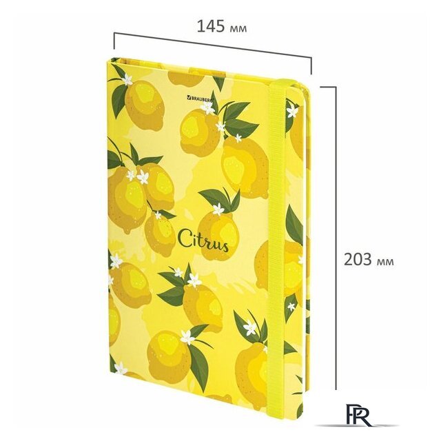 Ежедневник BRAUBERG Lemons 113727 - Изображение №2 — Интернет-магазин ПроЗаказ