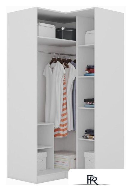 Шкаф распашной Интермебель Марсель 2 зеркала МР-12 (дуб крафт золотой) - Изображение №3 — Интернет-магазин ПроЗаказ