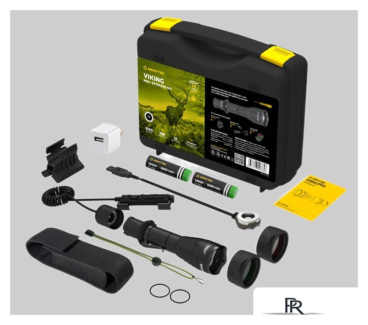 Фонарь Armytek Viking Pro Magnet USB Extended Set - Изображение №7 — Интернет-магазин ПроЗаказ