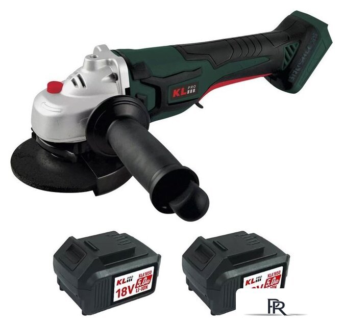 Угловая шлифмашина KLPRO KLAT18B-50 (с 2-мя АКБ, сумка) - Изображение №1 — Интернет-магазин ПроЗаказ