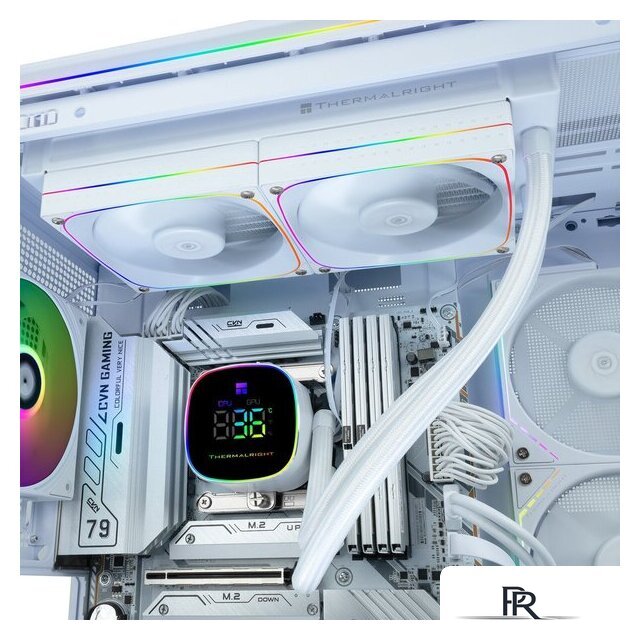 Система жидкостного охлаждения для процессора Thermalright Frozen Horizon 240 Digital ARGB (белый) - Изображение №9 — Интернет-магазин ПроЗаказ