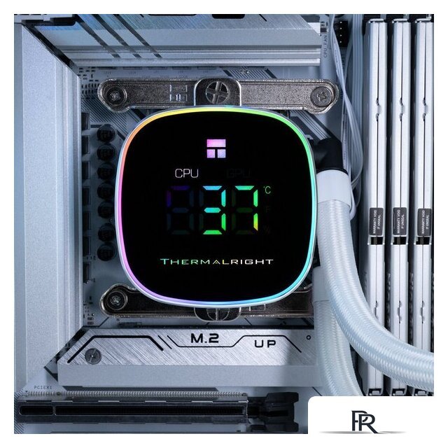 Система жидкостного охлаждения для процессора Thermalright Frozen Horizon 240 Digital ARGB (белый) - Изображение №7 — Интернет-магазин ПроЗаказ