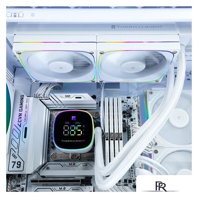 Система жидкостного охлаждения для процессора Thermalright Frozen Horizon 240 Digital ARGB (белый) - Изображение №8 — Интернет-магазин ПроЗаказ