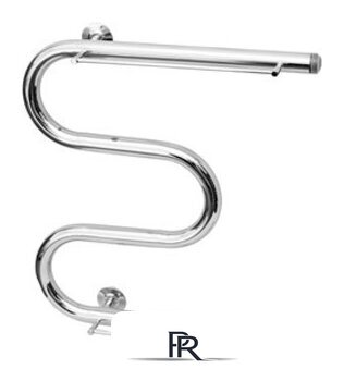 Полотенцесушитель TERMINUS 32 ПС М-образный с полкой 500x400 (хром) - Изображение №1 — Интернет-магазин ПроЗаказ